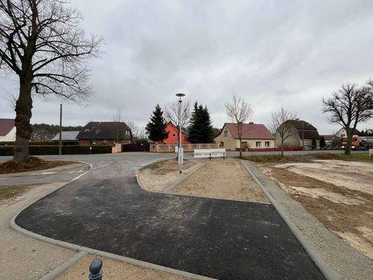 Baugebiet Fahrradweg