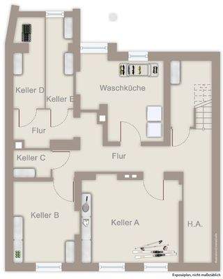 Grundriss Kellergeschoss