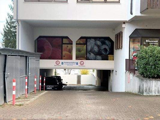 Zufahrt Tiefgarage