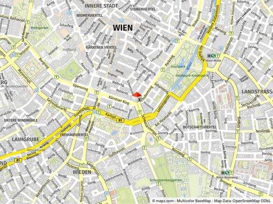 Geolyzer Kartenausschnitt