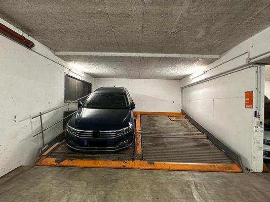 Stellplatz 18 oben links