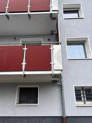 Ansicht Balkonverkleidungen