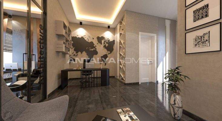 Modern Commercial Units in a Business Center in Alanya Antalya