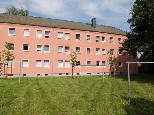 Hausansicht vom Wäscheplatz