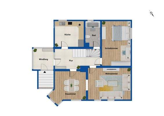 Grundriss Erdgeschoss