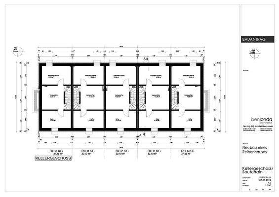 Grundriss KG Soutterrrain
