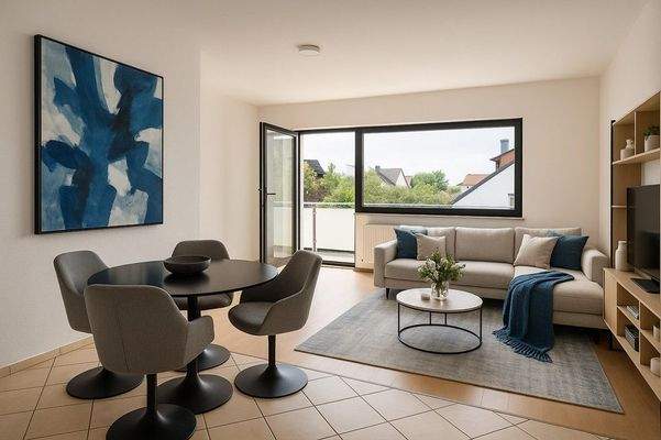 Ess-Wohnbereich_Einrichtung beispielhaft