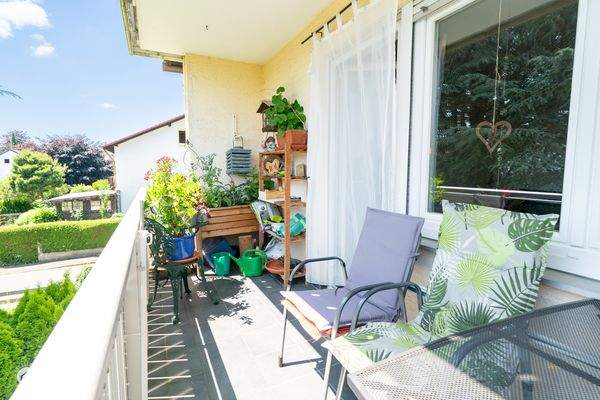 Südbalkon nach Westen