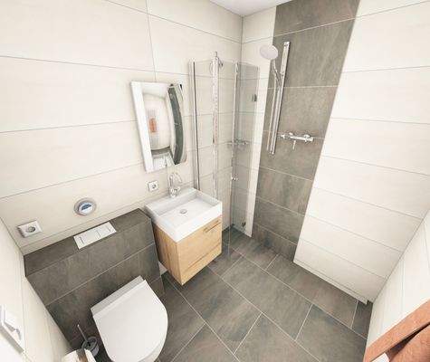 Visualisierung Badezimmer