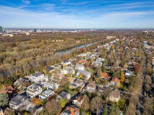 Direkte Nähe zum Isarhochufer