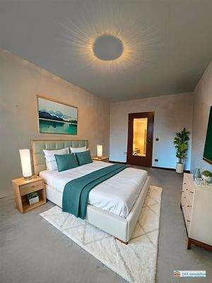 Schlafzimmer 1- virtually staged