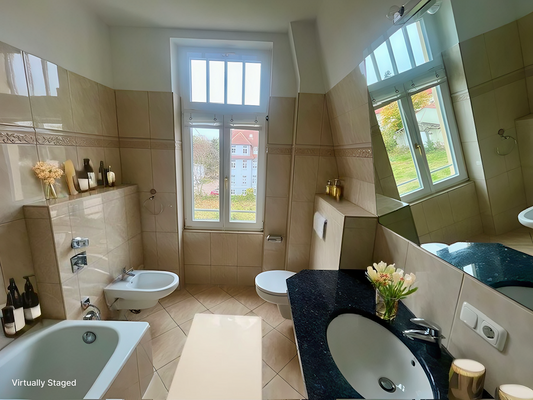 Wannenbad KI generiert