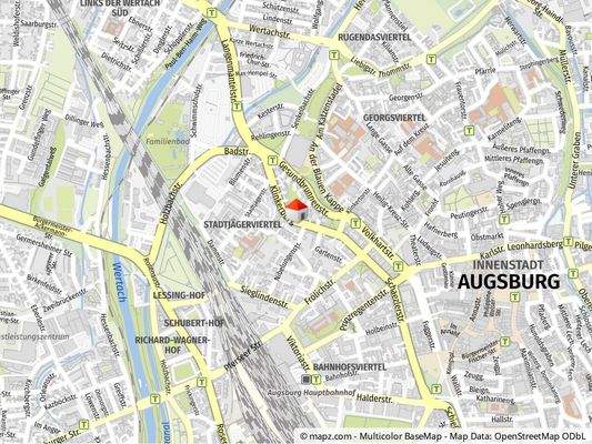 Geolyzer Kartenausschnitt