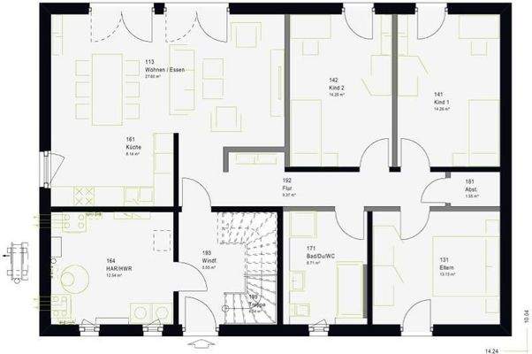Grundriss Erdgeschoss