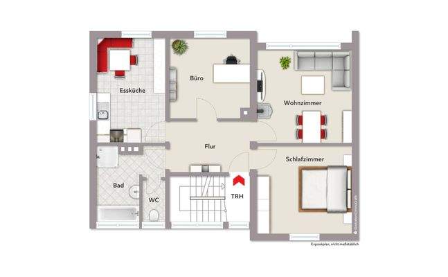 Grundriss Obergeschoss