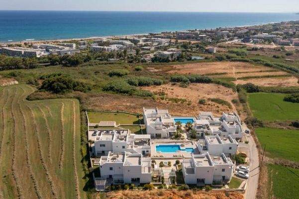 Kreta, Asprouliani: Schönes Haus in toller Anlage mit Meerblick zu verkaufen