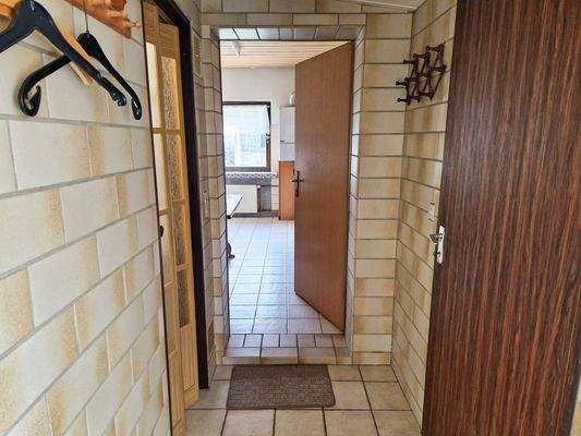 Flur vom Bad zur Küche