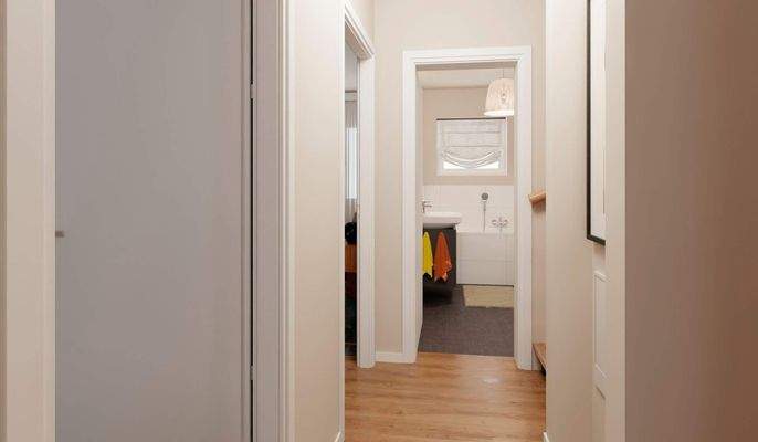 Heller und freundlicher Flur