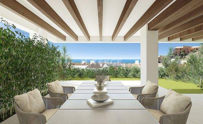 Scenic Views Apartments with Good-sized Terraces in Benahavis