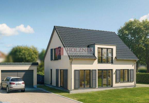 Beispielhafte Hausdarstellung zur Veranschaulichung