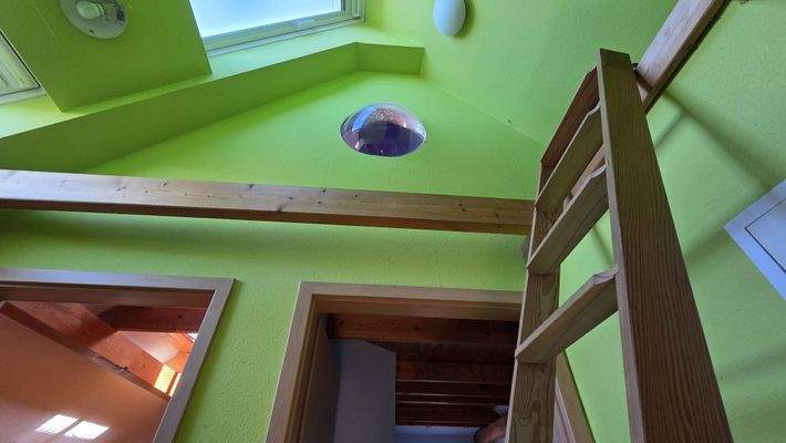 Zugang zum Spitzboden