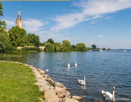 Nachbarschaft am See