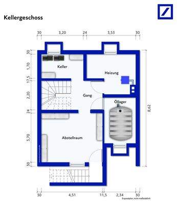 Grundriss - Kellergeschoss
