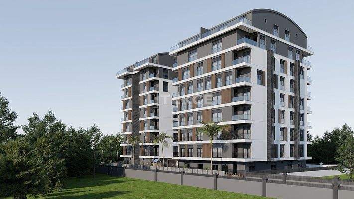 Elegant Flats 700 Meters from the Sea in Antalya