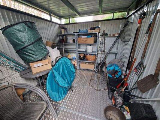 Aluminium Geräteunterstand