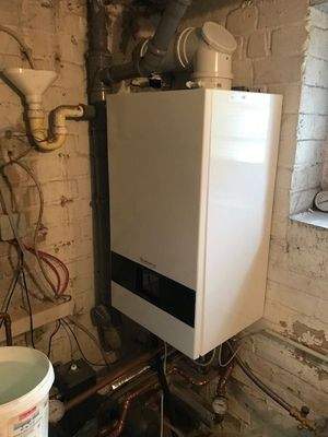 Die Gastherme im Keller