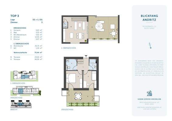 Verkaufsplan Reinerweg 21 - Top 3 - 7D