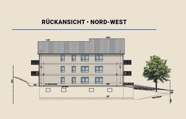 Rückansicht Nord-West