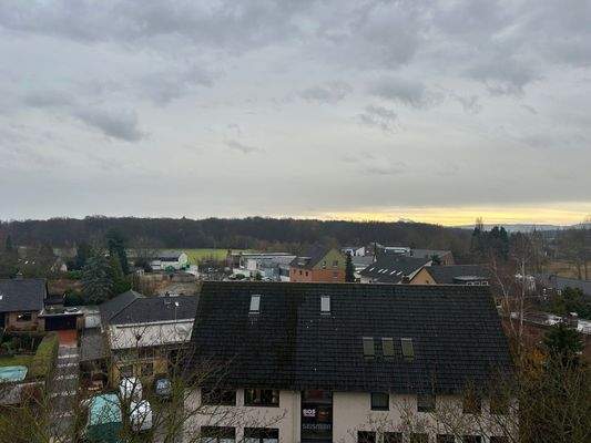 Blick vom Balkon