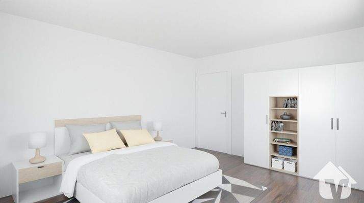 Dachgeschoss Schlafzimmer