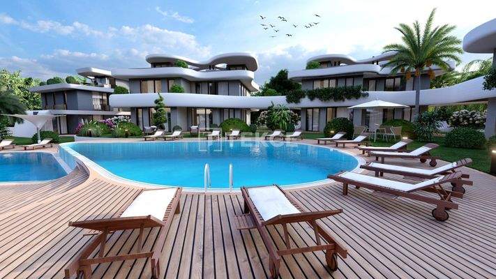 Stylish Houses Within Walking Distance of the Sea in Girne