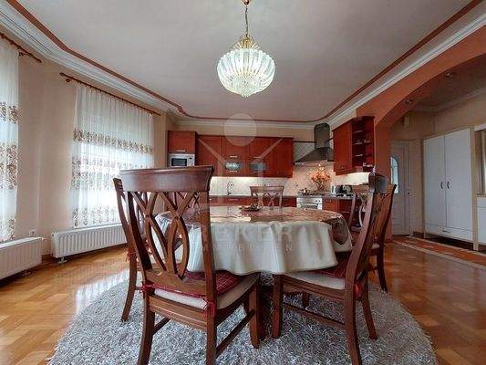 Der attraktive Essbereich