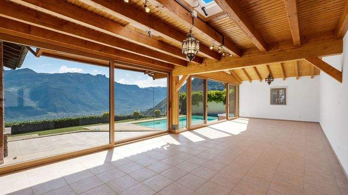 Der Anbau - die "Gloriette"