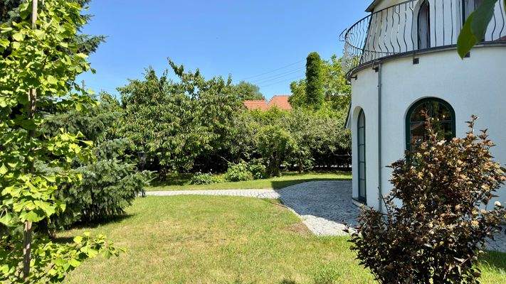 Blick in den Kirschgarten