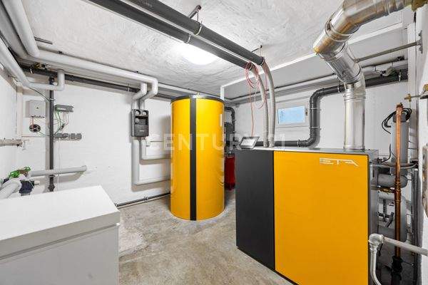 Technikraum im Untergeschoss