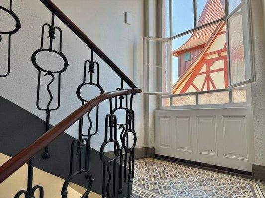 Einblick Treppenhaus