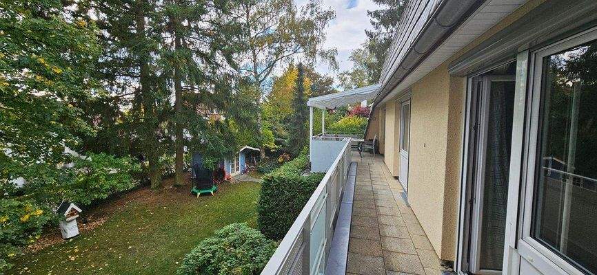 Balkon mit Penthouse Touch