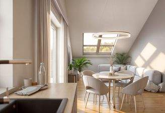 Dachgeschosswohnung - unverbindliche Visualisierung
