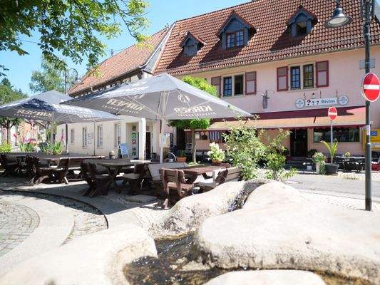 Außenbereich für Gäste