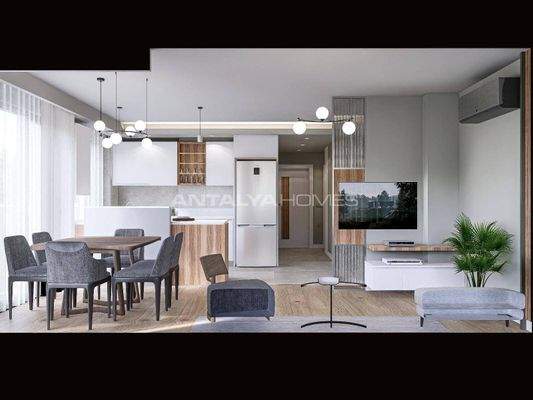 Properties Close to the Sea and Shopping Mall in Antalya Lara