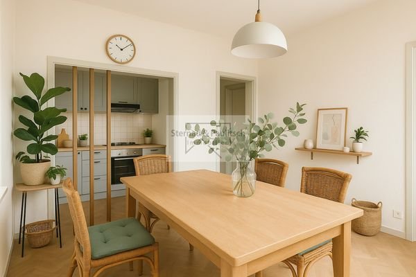 Küche-Esszimmer Visualisierung