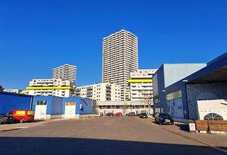 Blick Richtung Zufahrt