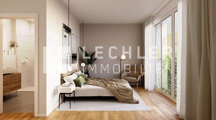 Wohnbeispiel Schlafen mit Bad-en-Suite