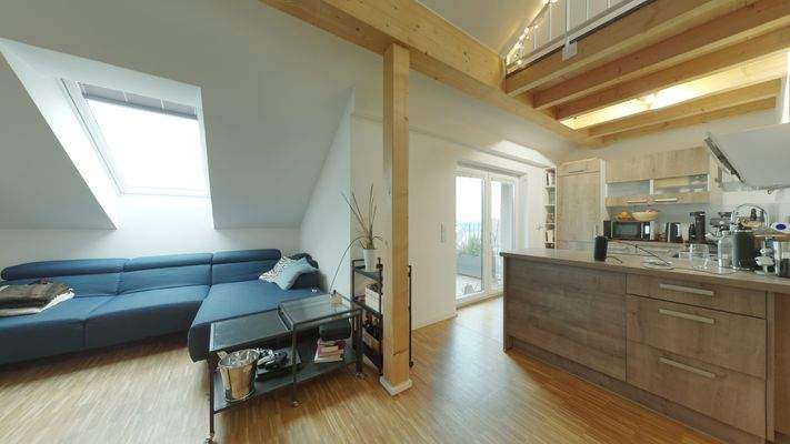 Wohnessbereich im 4.OG