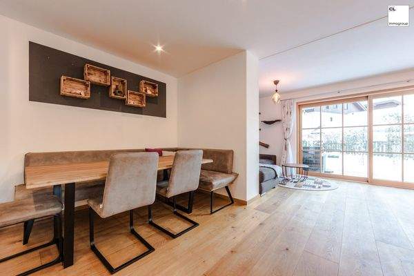 Geschmackvoller Essbereich