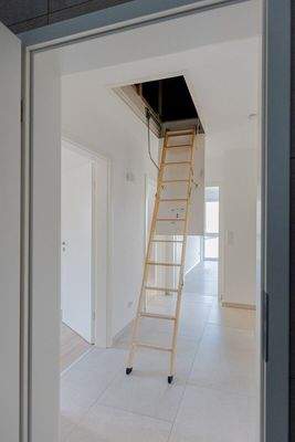 Zugang zum Dachboden